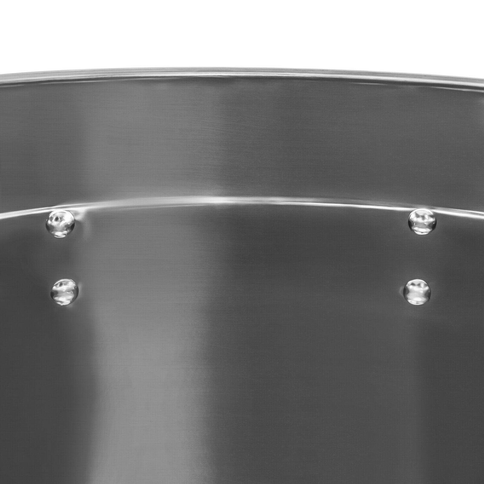 Edelstahl Profi Kochtopf Suppentopf Topf Gastro Gastronomie !! BESTPREIS !! 35x35 = 30L