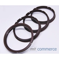 4x BRANDT Zentrierringe 73,0 x 66,6 mm braun Radnabe Felgen Ringe 4x BRANDT Zentrierringe 73,0 x 66,6 mm braun Radnabe Felgen Ringe