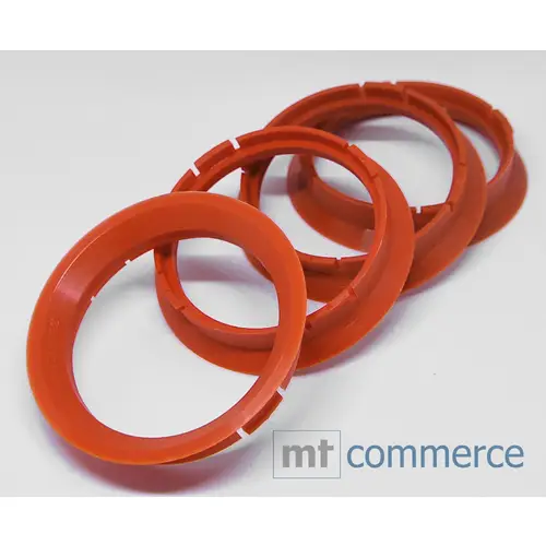 4x BRANDT Zentrierringe 64,0 x 56,6 mm blutorange Radnabe Felgen Ringe 4x BRANDT Zentrierringe 64,0 x 56,6 mm blutorange Radnabe Felgen Ringe