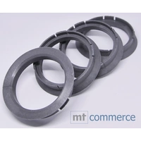 4x BRANDT Zentrierringe 64,0 x 54,1 mm Silber Radnabe Felgen Ringe 4x BRANDT Zentrierringe 64,0 x 54,1 mm Silber Radnabe Felgen Ringe