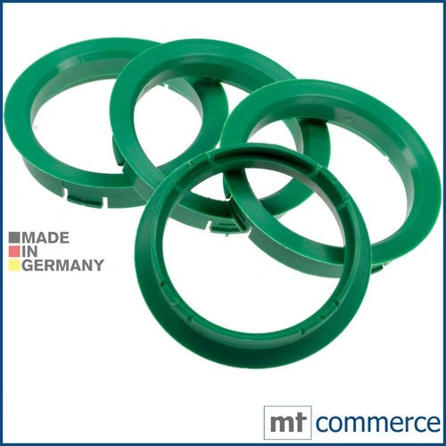 4x BRANDT Zentrierringe 64,0 x 56,1 mm grün Radnabe Felgen Ringe 4x BRANDT Zentrierringe 64,0 x 56,1 mm grün Radnabe Felgen Ringe