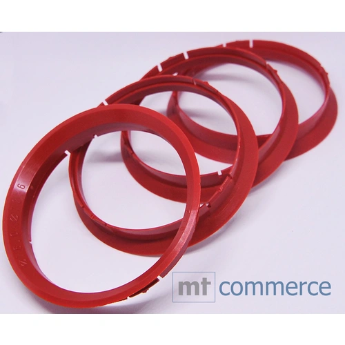 4x BRANDT Zentrierringe 76,0 x 72,6 mm rot Radnabe Felgen Ringe 4x BRANDT Zentrierringe 76,0 x 72,6 mm rot Radnabe Felgen Ringe