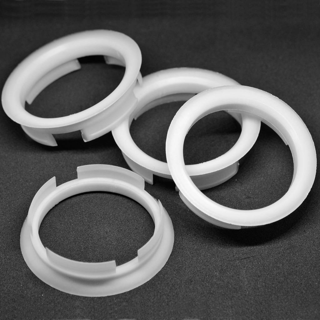 4x BRANDT Zentrierringe 63,4 x 56,1 mm transparent Radnabe Felgen Ringe