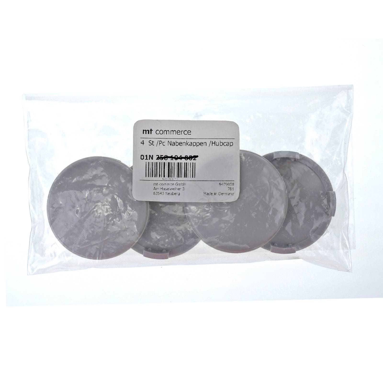 4x BRANDT Nabenkappen AD: 56 x H: 11,3 ID: 53,5 mm Felgen Deckel Kappen Grau kompatibel mit BMW Active Tourer BMW i3 Mini