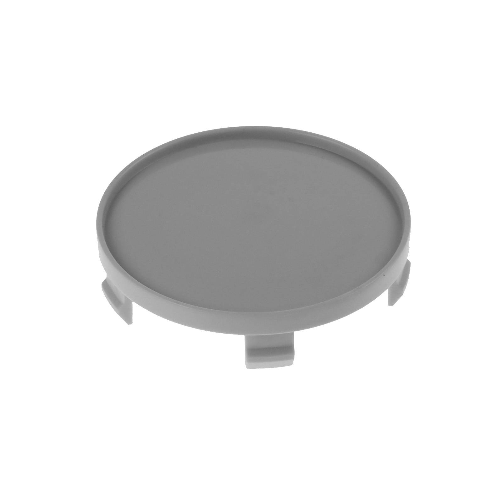 4x BRANDT Nabenkappen AD: 68 x H: 10,8 ID: 66 mm Felgen Deckel Radnaben Kappen Grau Gewölbt mit Rand kompatibel mit BMW