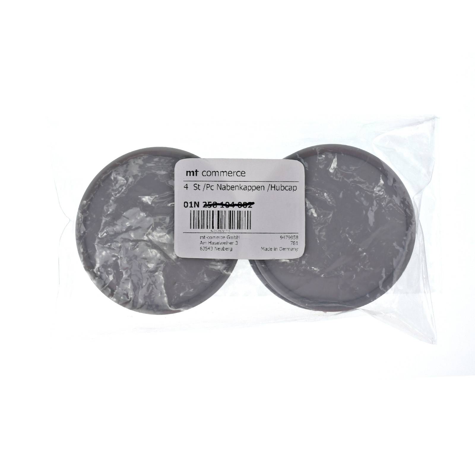 4x BRANDT Nabenkappen AD: 74,3 x H: 15 ID: 71,5 mm Felgen Deckel Radnaben Kappen Grau Gewölbt kompatibel mit Mercedes