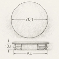 4x BRANDT Nabenkappen Schwarz AD: 75 x H: 13 ID: 54 mm Felgen Deckel Radnaben Kappe Kompatibel mit Porsche 911 Boxster 981 Cayman Panamera Cayenne 4x BRANDT Nabenkappen Schwarz AD: 75 x H: 13 ID: 54 mm Felgen Deckel Radnaben Kappe Kompatibel mit Porsche 911 Boxster 981 Cayman Panamera Cayenne