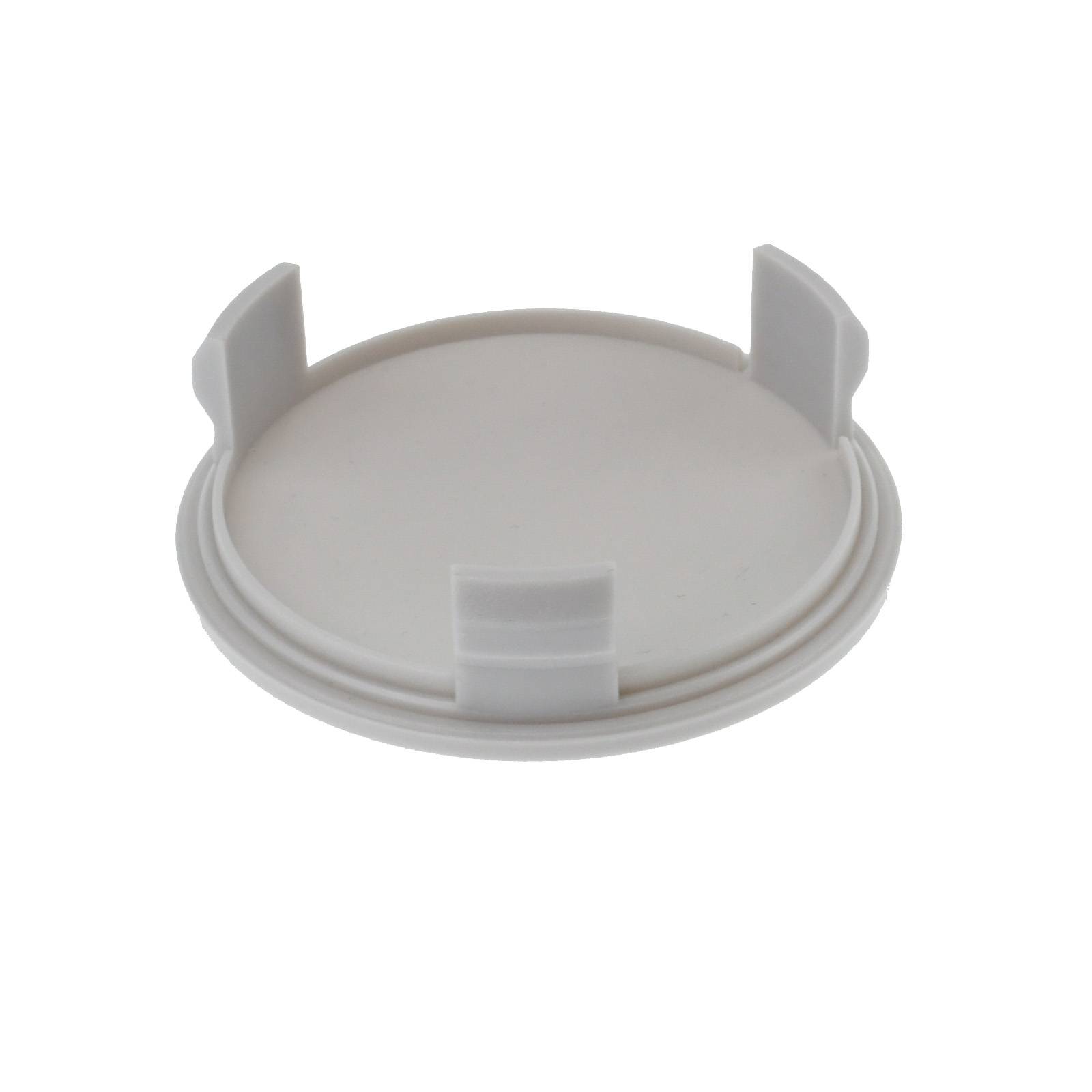 4x BRANDT Nabenkappen AD: 74,4 x H: 17 ID: 63,8 mm Felgen Deckel Radnaben Kappen Grau Gewölbt kompatibel mit Mercedes Benz