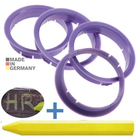 4x BRANDT Zentrierringe 63,3 x 60,1 mm Lila Radnabe Felgen Ringe + 1x Reifen Kreide Fett Stift 4x BRANDT Zentrierringe 63,3 x 60,1 mm Lila Radnabe Felgen Ringe + 1x Reifen Kreide Fett Stift