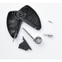 Repair Reparatur Satz Klapp Auto Schlüssel Gehäuse 2 Tasten Rohling 2X Drucktasten 1x CR2032 Batterie kompatibel mit ALFA Romeo Repair Reparatur Satz Klapp Auto Schlüssel Gehäuse 2 Tasten Rohling 2X Drucktasten 1x CR2032 Batterie kompatibel mit ALFA Romeo