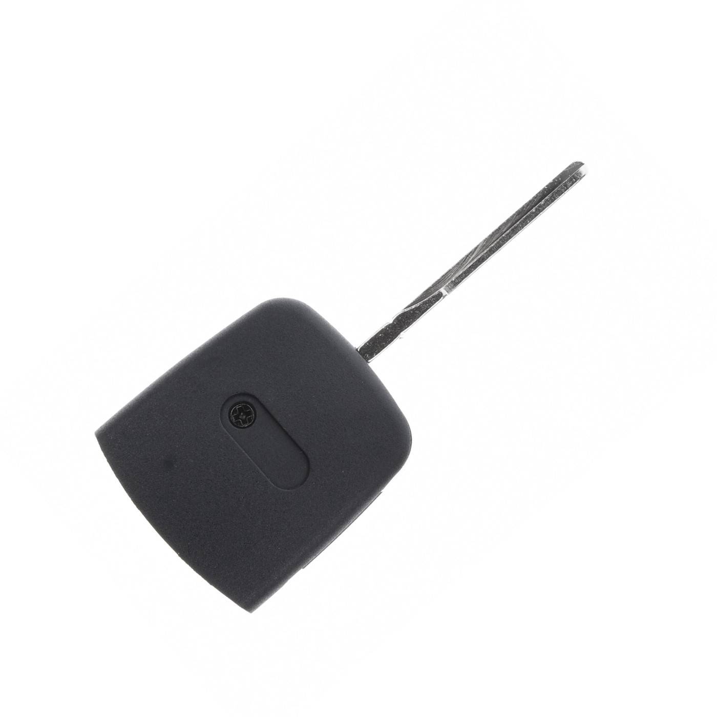 Klapp Schlüssel Gehäuse Funkschlüssel Fernbedienung Autoschlüssel 2 Tasten + 2X CR1620 Batterie kompatibel mit Audi