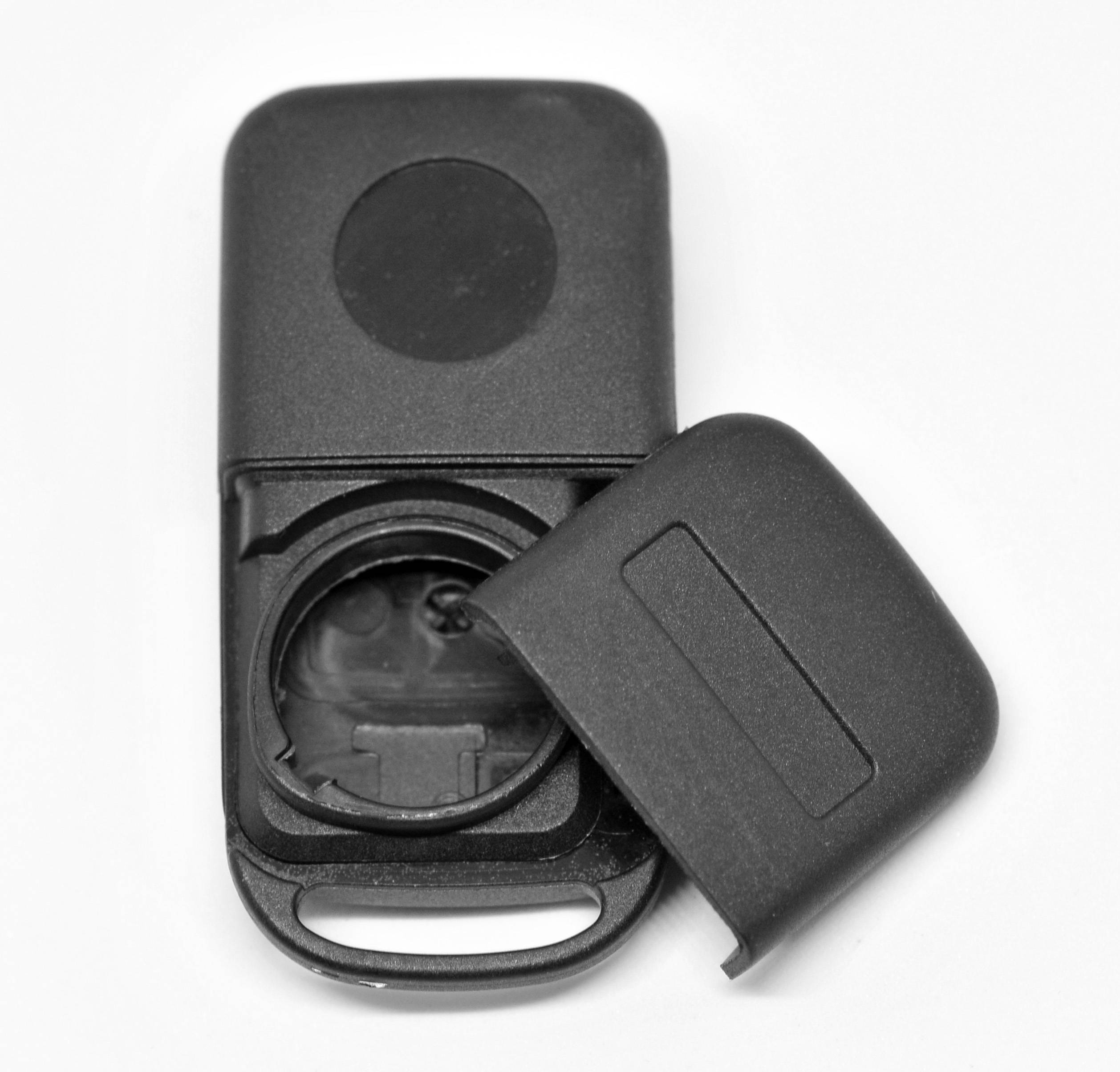 Klapp Schlüssel Gehäuse Funkschlüssel Fernbedienung Autoschlüssel 3 Tasten HU44 + Batterie kompatibel mit Mercedes Benz