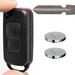 Klapp Schlüssel Gehäuse Funkschlüssel Fernbedienung Autoschlüssel 2 Tasten HU39 96-04 + Batterie kompatibel mit Mercedes Benz Klapp Schlüssel Gehäuse Funkschlüssel Fernbedienung Autoschlüssel 2 Tasten HU39 96-04 + Batterie kompatibel mit Mercedes Benz
