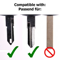 Auto Schlüssel Funk Fernbedienung 1x Gehäuse 3 Tasten + 3X Mikrotaster + 1x CR2016 Batterie kompatibel mit Renault/Dacia/Opel Auto Schlüssel Funk Fernbedienung 1x Gehäuse 3 Tasten + 3X Mikrotaster + 1x CR2016 Batterie kompatibel mit Renault/Dacia/Opel
