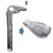 Auto Schlüssel Schlüssel Rohling Notschlüssel Smartkey ohne Chrom kompatibel mit Mercedes Benz Auto Schlüssel Schlüssel Rohling Notschlüssel Smartkey ohne Chrom kompatibel mit Mercedes Benz