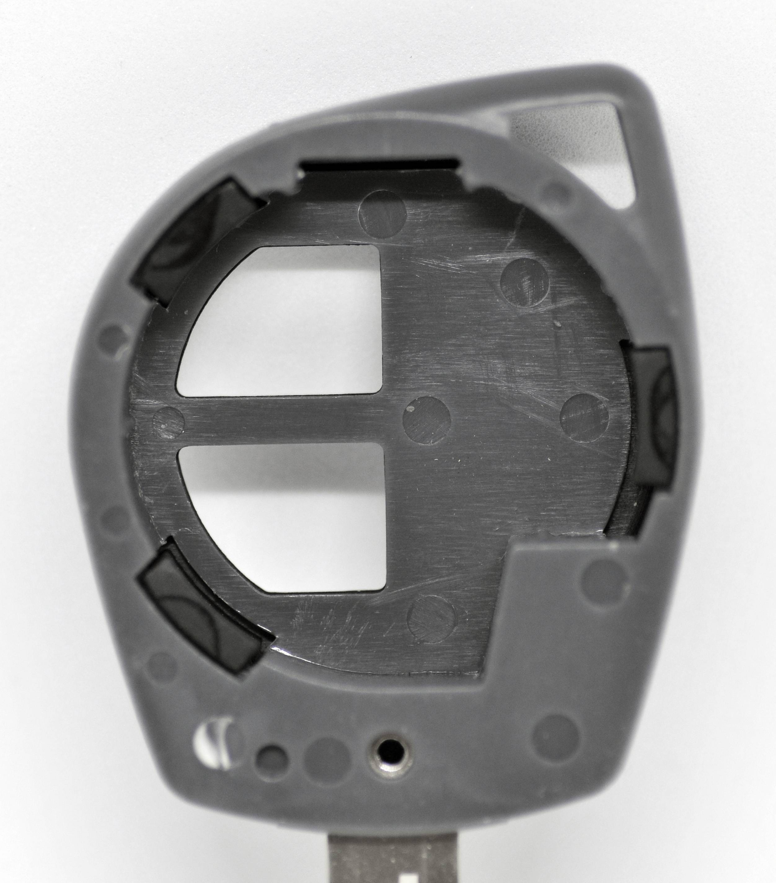 Auto Schlüssel Funk Fernbedienung 1x Gehäuse + 1x Tastenfeld + 1x fest eingegossener SZ11R Rohling + 1x CR1620 Batterie kompatibel mit Opel Suzuki