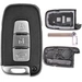 Auto Schlüssel Smartkey Funk Fernbedienung Sender 3 Tasten Gehäuse kompatibel mit Hyundai/Kia Auto Schlüssel Smartkey Funk Fernbedienung Sender 3 Tasten Gehäuse kompatibel mit Hyundai/Kia