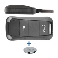 Klapp Schlüssel Gehäuse Funkschlüssel Fernbedienung Autoschlüssel HAA Rohling + Batterie kompatibel mit Porsche Klapp Schlüssel Gehäuse Funkschlüssel Fernbedienung Autoschlüssel HAA Rohling + Batterie kompatibel mit Porsche