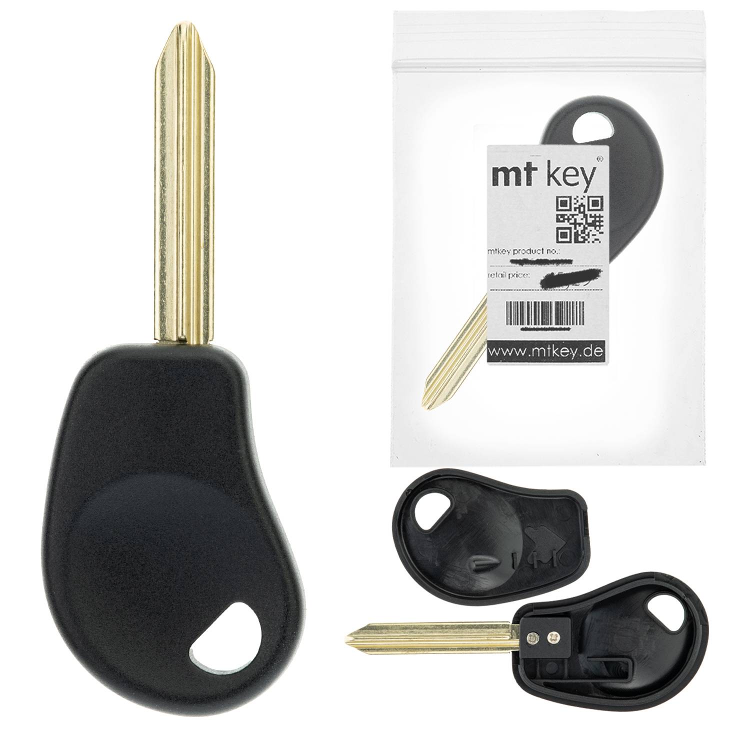 MT KEY Auto Ersatz Schlüssel Rohling SX9 kompatibel mit CITROEN BERLINGO I EVASION I XANTIA X JUMPER SAXO XSARA PICASSO JUMPY FIAT SCUDO I 222