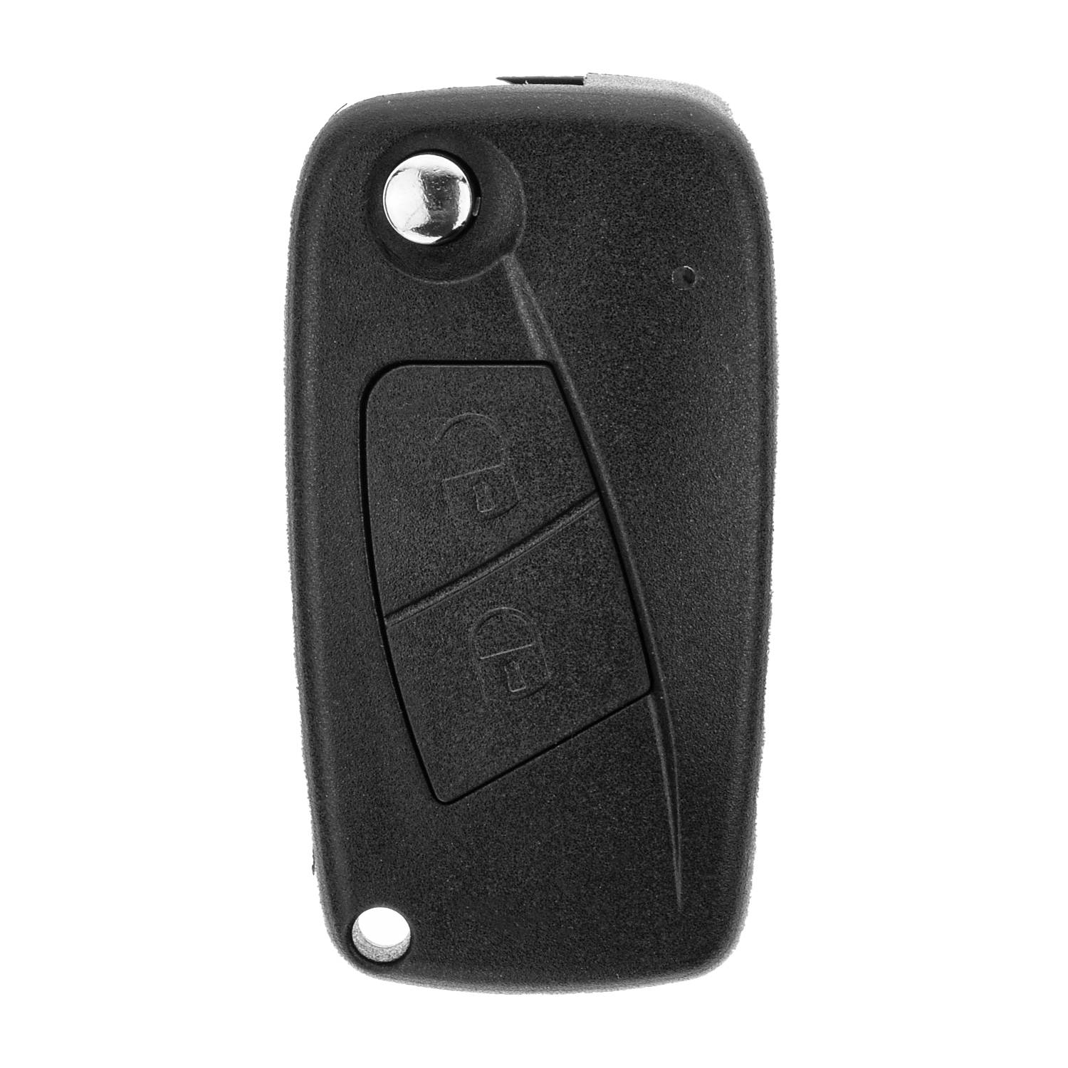 Klapp Schlüssel Gehäuse Funkschlüssel Fernbedienung Autoschlüssel 2 Tasten Rohling SIP22 + Batterie kompatibel mit FIAT/Iveco/Lancia/Peugeot/Citro