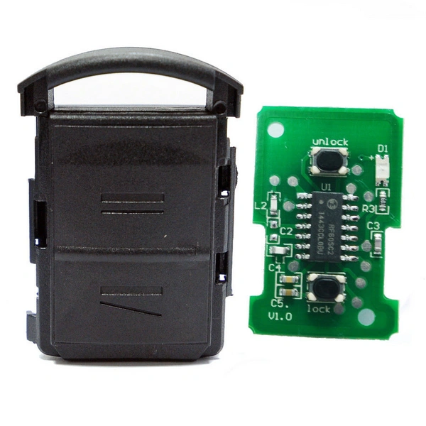 Auto Schlüssel Funk Fernbedienung 1x Gehäuse + 1x 434 MHz Sender Sendeeinheit + 1x Batterie kompatibel mit Opel Auto Schlüssel Funk Fernbedienung 1x Gehäuse + 1x 434 MHz Sender Sendeeinheit + 1x Batterie kompatibel mit Opel