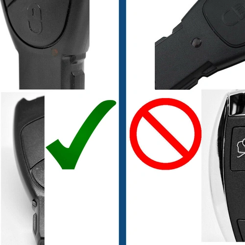Auto Schlüssel Smartkey Funk Fernbedienung Sender Set 2 Tasten Gehäuse + Batteriehalter + Notschlüssel Rohling + 2X CR2025 Batterie kompatibel mit Auto Schlüssel Smartkey Funk Fernbedienung Sender Set 2 Tasten Gehäuse + Batteriehalter + Notschlüssel Rohling + 2X CR2025 Batterie kompatibel mit