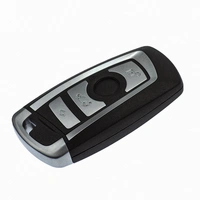 Auto Schlüssel Smartkey Funk Fernbedienung Sender 4 Tasten Gehäuse + Notschlüssel Rohling kompatibel mit BMW Auto Schlüssel Smartkey Funk Fernbedienung Sender 4 Tasten Gehäuse + Notschlüssel Rohling kompatibel mit BMW