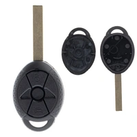 Auto Schlüssel Funk Fernbedienung 1x Gehäuse 3 Tasten + 1x Rohling kompatibel mit Mini Auto Schlüssel Funk Fernbedienung 1x Gehäuse 3 Tasten + 1x Rohling kompatibel mit Mini