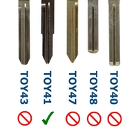 Auto Schlüssel Funk Fernbedienung 1x Gehäuse 2 Tasten TOY41 + 1x Tastenfeld + 2X Mikrotaster + 1x CR2016 Batterie kompatibel mit Toyota Auto Schlüssel Funk Fernbedienung 1x Gehäuse 2 Tasten TOY41 + 1x Tastenfeld + 2X Mikrotaster + 1x CR2016 Batterie kompatibel mit Toyota