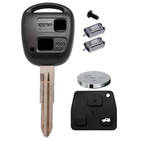Auto Schlüssel Funk Fernbedienung 1x Gehäuse 2 Tasten TOY41 + 1x Tastenfeld + 2X Mikrotaster + 1x CR2016 Batterie kompatibel mit Toyota Auto Schlüssel Funk Fernbedienung 1x Gehäuse 2 Tasten TOY41 + 1x Tastenfeld + 2X Mikrotaster + 1x CR2016 Batterie kompatibel mit Toyota