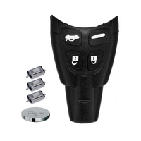 Auto Schlüssel Smartkey Funk Fernbedienung Sender 4 Tasten Gehäuse + CR3032 Batterie + 3X Mikrotaster kompatibel mit SAAB Auto Schlüssel Smartkey Funk Fernbedienung Sender 4 Tasten Gehäuse + CR3032 Batterie + 3X Mikrotaster kompatibel mit SAAB