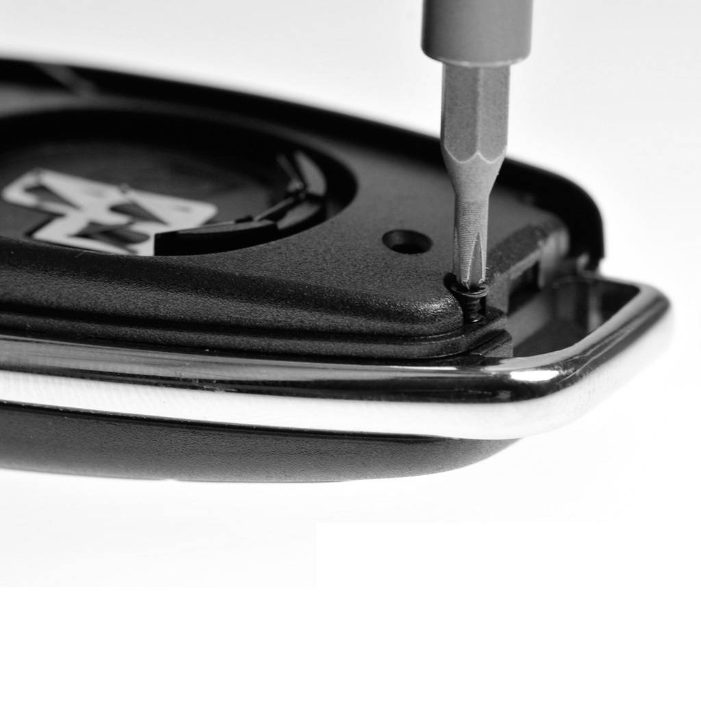 Autoschlüssel Funk Fernbedienung Austausch Gehäuse mit 3 Tasten + HAA Rohling + Batterie kompatibel mit A1 8X A3 8P 8V A4 B7 A6 C6 TT 8J Q3 8U Q7 4L