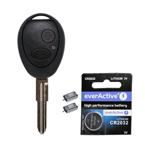 Repair Reparatur Satz Gehäuse Funkschlüssel Fernbedienung Autoschlüssel 2X Mikrotaster 1x CR2032 Batterie kompatibel mit Land Rover/Rover/MG Repair Reparatur Satz Gehäuse Funkschlüssel Fernbedienung Autoschlüssel 2X Mikrotaster 1x CR2032 Batterie kompatibel mit Land Rover/Rover/MG