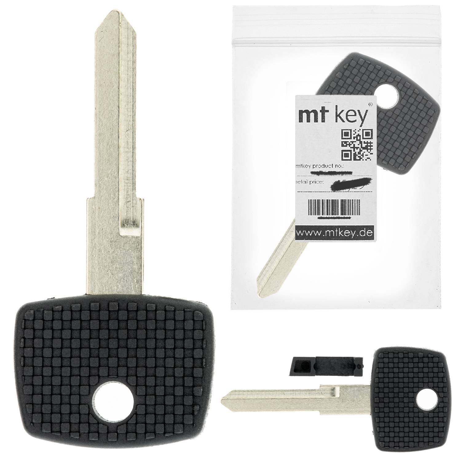 MT KEY Ersatz Schlüssel YM15 kompatibel mit MERCEDES BENZ T1N SPRINTER W901 W905 W902 W903 W904 ACTROS MP1 MP2 MP3 VITO W638 W639 VW LT 28 LT35