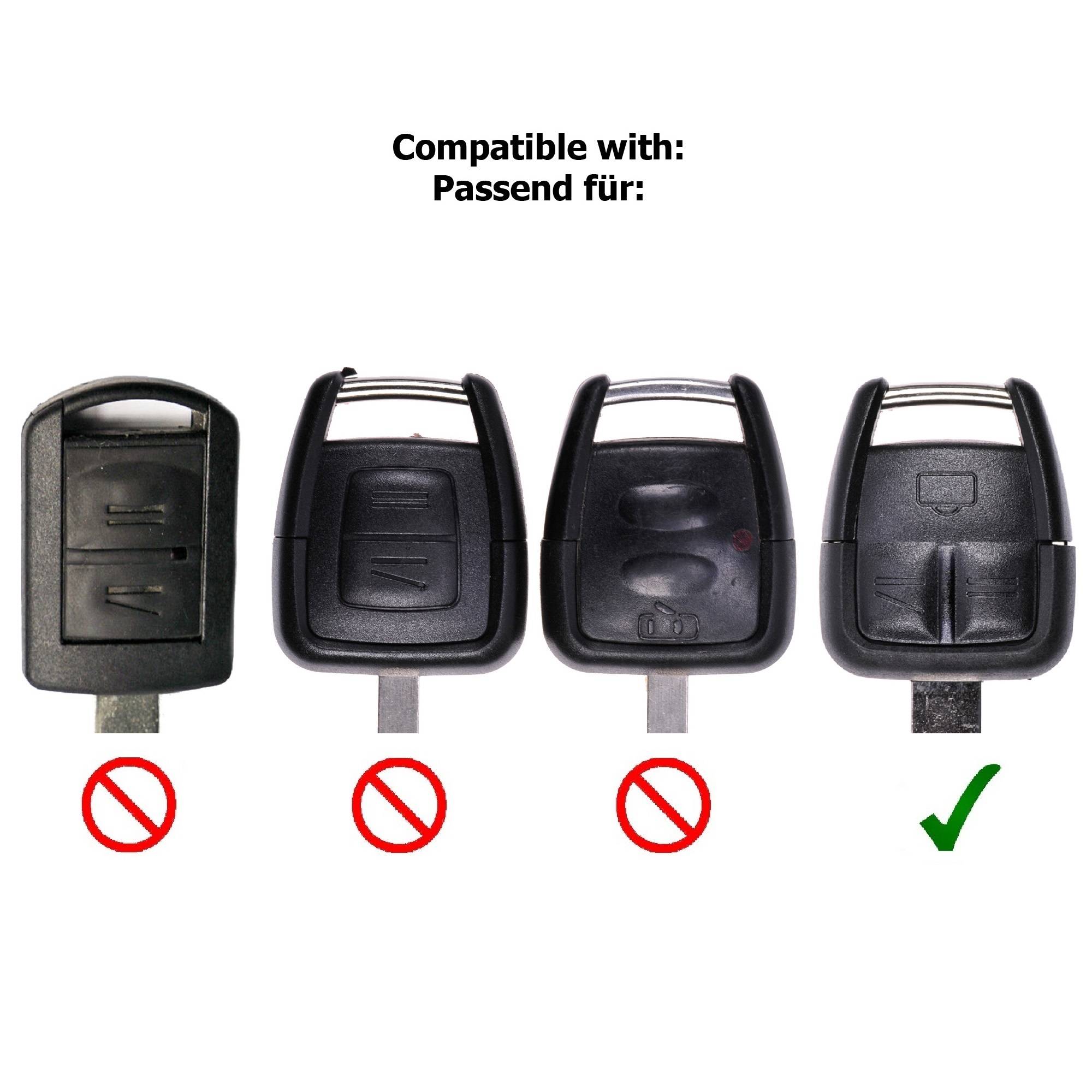 Auto Schlüssel Hülle Silikon Schutz Cover Apfelgrün kompatibel mit OPEL Signum Vectra C Vauxhall 3 Tasten Funk Fernbedienung