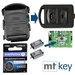 Auto Schlüssel Reparatur Satz Gehäuse Fernbedienung 2X Mikrotaster 1x CR2032 Batterie kompatibel mit Opel Corsa C 00-06 Meriva A 03-10 Tigra B 04-09 Auto Schlüssel Reparatur Satz Gehäuse Fernbedienung 2X Mikrotaster 1x CR2032 Batterie kompatibel mit Opel Corsa C 00-06 Meriva A 03-10 Tigra B 04-09