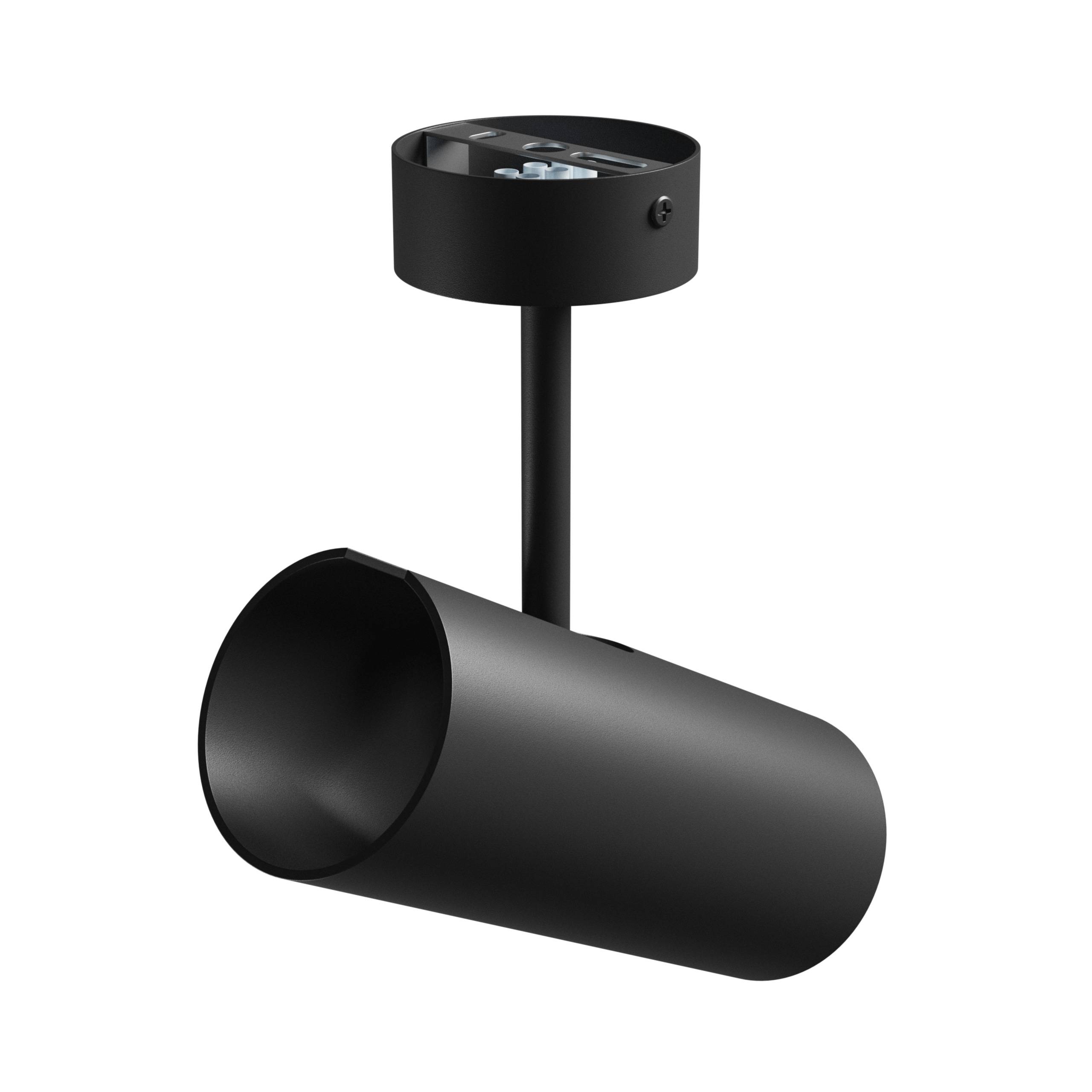 Spectrum LED MADARA LIBRA GU10 Aufbauleuchte max. 10W Deckenleuchte 250V schwarz IP20 rund