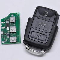 Auto Schlüssel Funk Fernbedienung 1x Gehäuse + 1x 433,9 MHz Sender Sendeeinheit 1J0959753P + 1x Batterie kompatibel mit VW SEAT SKODA Auto Schlüssel Funk Fernbedienung 1x Gehäuse + 1x 433,9 MHz Sender Sendeeinheit 1J0959753P + 1x Batterie kompatibel mit VW SEAT SKODA