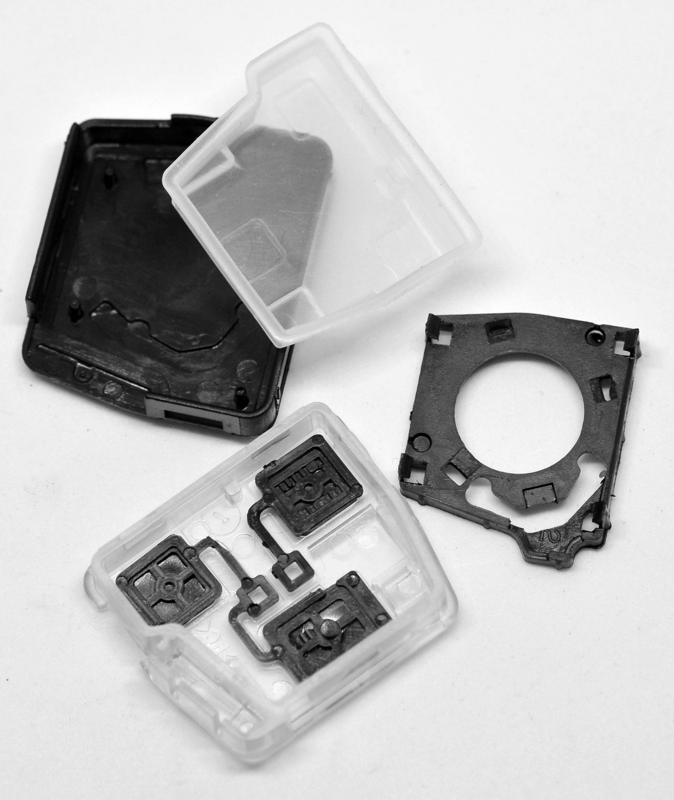 Auto Schlüssel Funk Fernbedienung 1x Funk Container Leer kompatibel mit 3 Tasten Gehäuse kompatibel mit Toyota