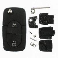 Auto Schlüssel Funk Fernbedienung 1x Gehäuse 2 runde Tasten + 1x Rohling kompatibel mit VW SEAT Skoda bis 2002 Auto Schlüssel Funk Fernbedienung 1x Gehäuse 2 runde Tasten + 1x Rohling kompatibel mit VW SEAT Skoda bis 2002