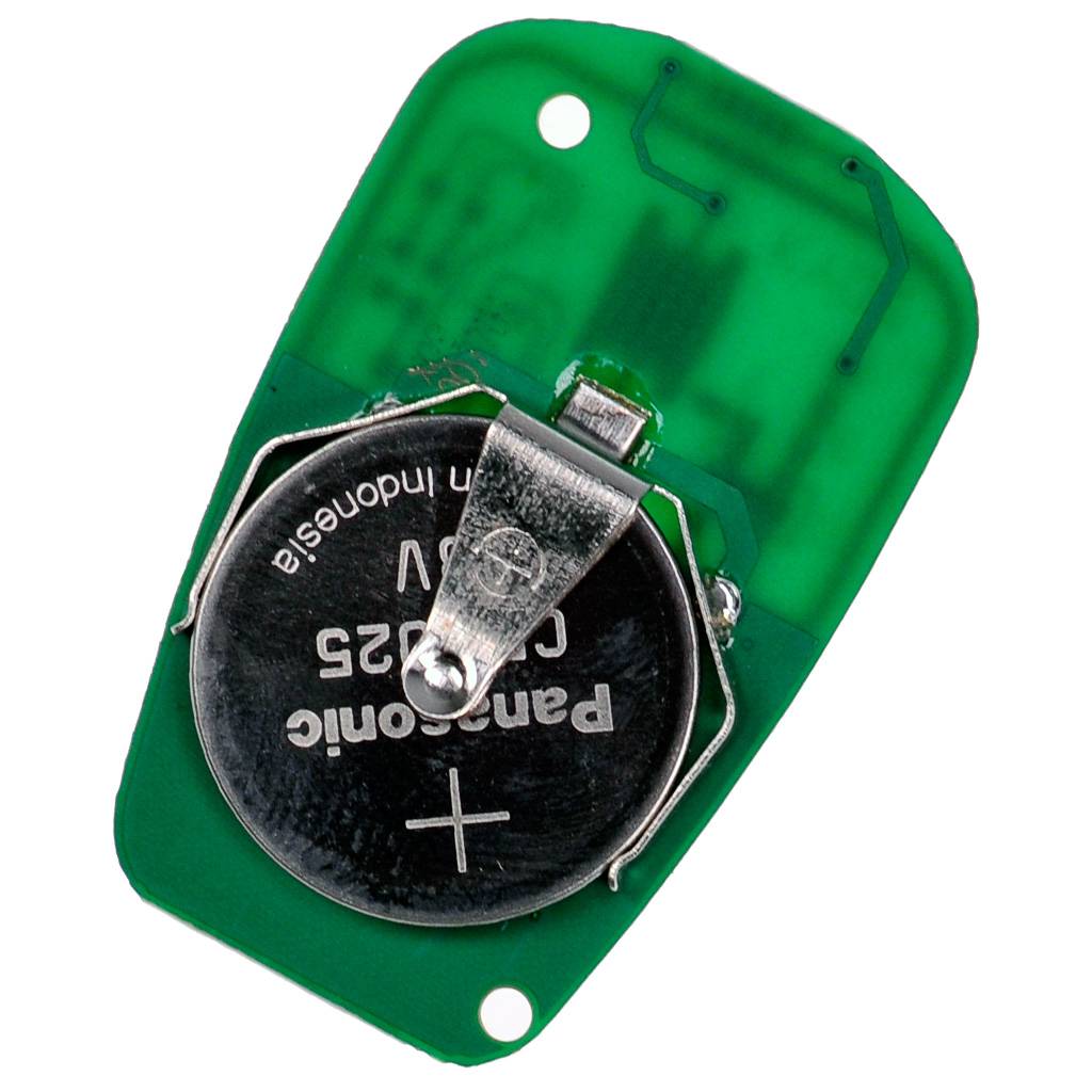 Auto Schlüssel Funk Fernbedienung 1x Funk Gehäuse + 1x 434 MHz Sender Sendeeinheit + 1x Batterie kompatibel mit Hyundai