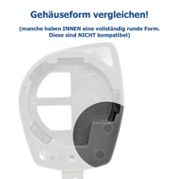 Auto Schlüssel Funk Fernbedienung 1x Gehäuse + 1x Tastenfeld + 1x fest eingegossener SZ11R Rohling + 1x CR1620 Batterie kompatibel mit Opel Suzuki Auto Schlüssel Funk Fernbedienung 1x Gehäuse + 1x Tastenfeld + 1x fest eingegossener SZ11R Rohling + 1x CR1620 Batterie kompatibel mit Opel Suzuki