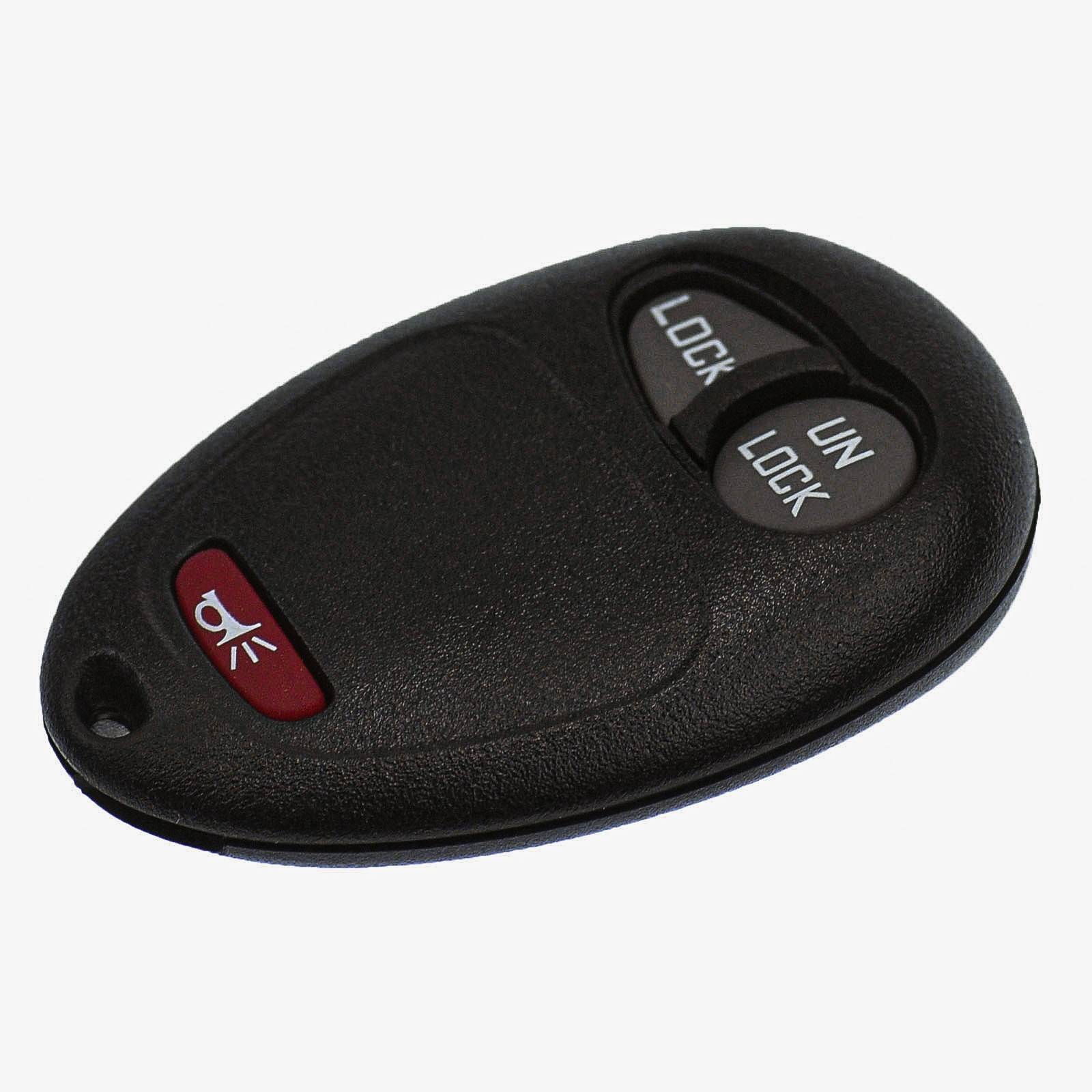 Auto Funk Schlüssel Fernbedienung 1x Gehäuse 3 Tasten kompatibel mit GMC GM Hummer H3 2006-2009