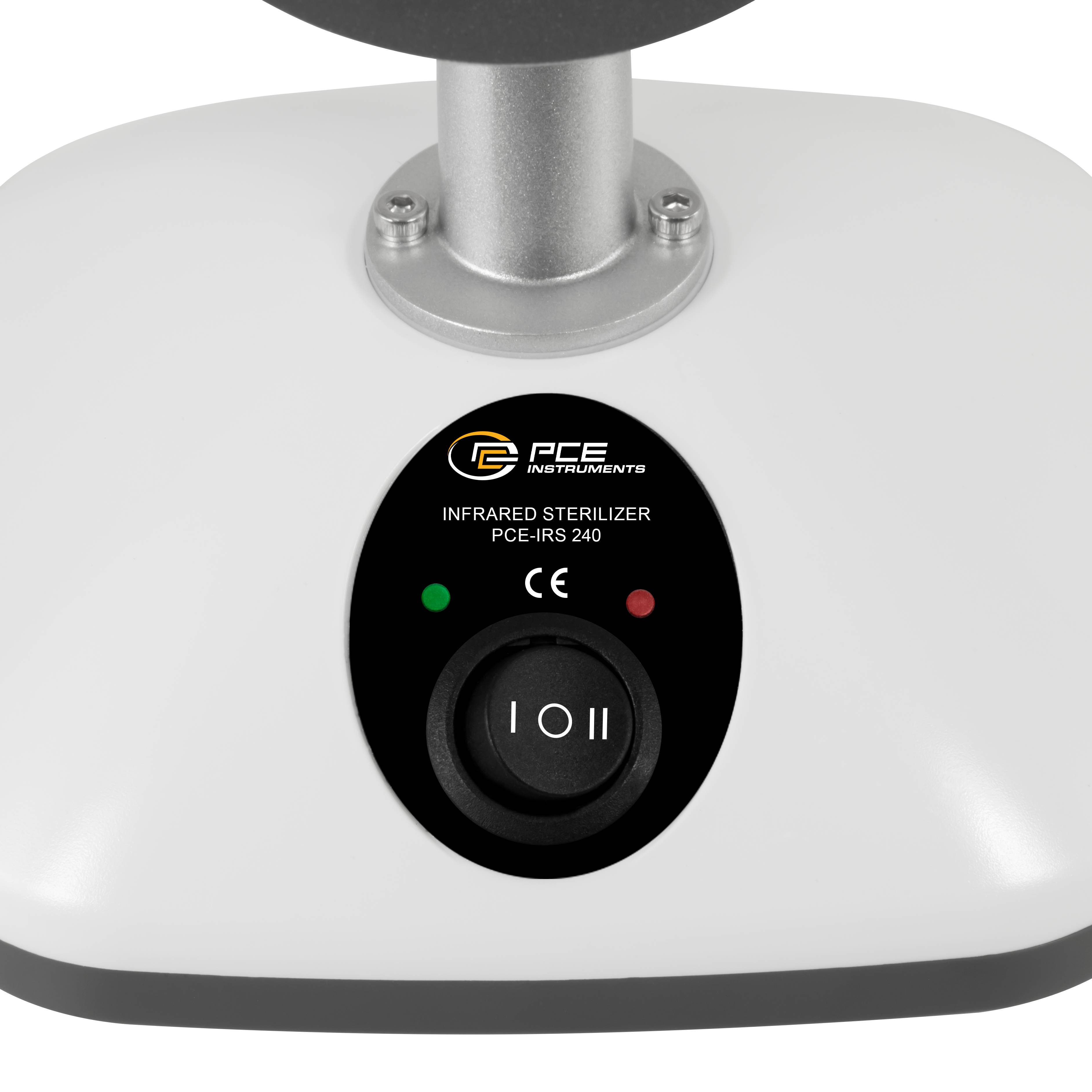 PCE Instruments UV / IR Sterilisator PCE-IRS 240 für medizinische Zwecke Ø innen 35mm |400 / 850°C |Sterilisation 5s..7s