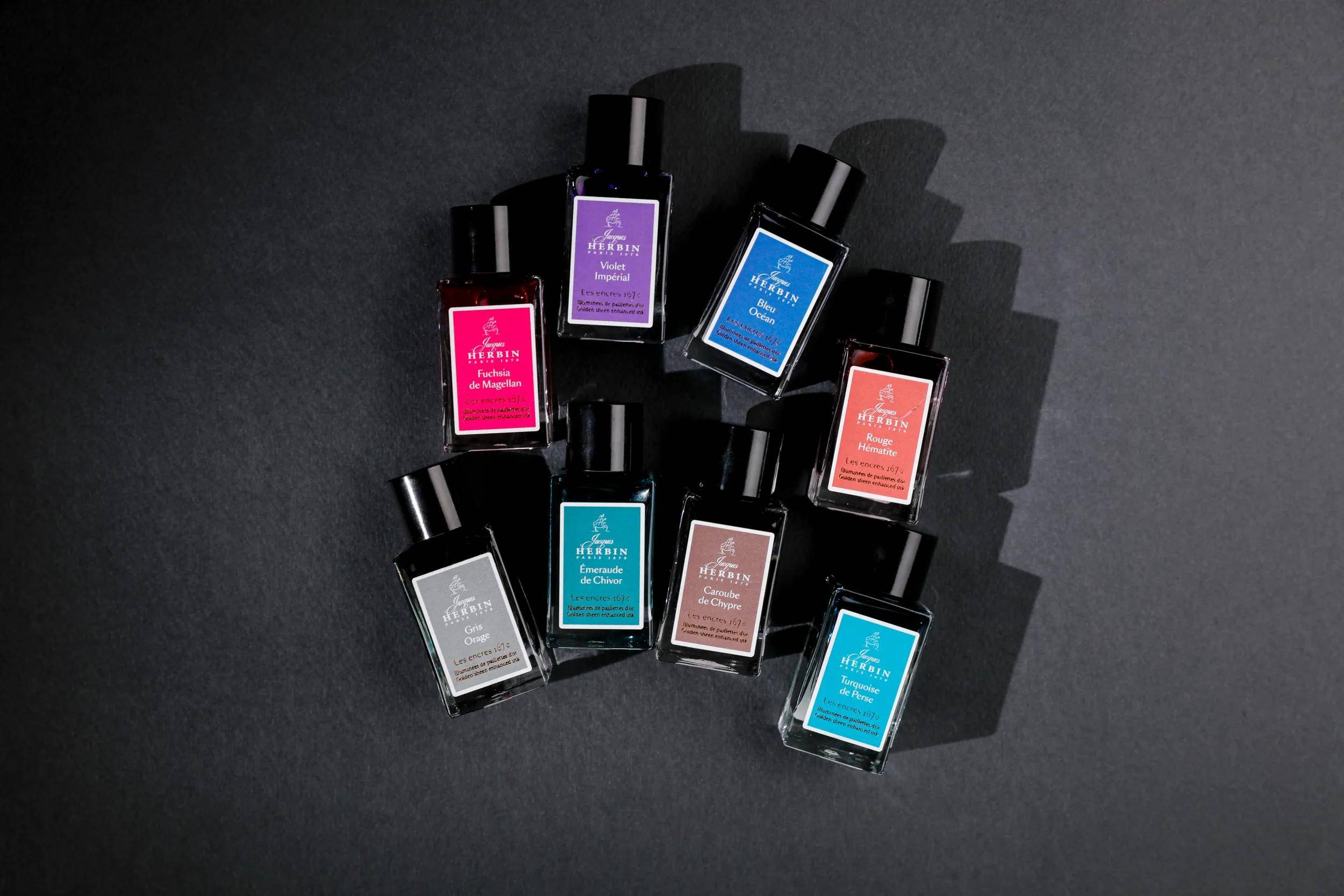 Jacques Herbin 3x 1670 Tinte 15ml Fuchsia de Magellan 16063JT