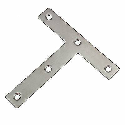 Edelstahl T-Blech Lochplatten Holzverbinder Lochblech Flachverbinder 5-18 120x120mm 1 Stück