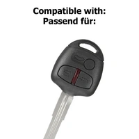 Auto Schlüssel Silikon Schutz Hülle Rosa kompatibel mit Mitsubishi Lancer ASX Outback Pajero Sports 3 Tasten 3 Tasten Funk Fernbedienung Auto Schlüssel Silikon Schutz Hülle Rosa kompatibel mit Mitsubishi Lancer ASX Outback Pajero Sports 3 Tasten 3 Tasten Funk Fernbedienung