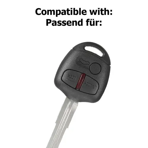 Auto Schlüssel Silikon Schutz Hülle Rosa kompatibel mit Mitsubishi Lancer ASX Outback Pajero Sports 3 Tasten 3 Tasten Funk Fernbedienung Auto Schlüssel Silikon Schutz Hülle Rosa kompatibel mit Mitsubishi Lancer ASX Outback Pajero Sports 3 Tasten 3 Tasten Funk Fernbedienung
