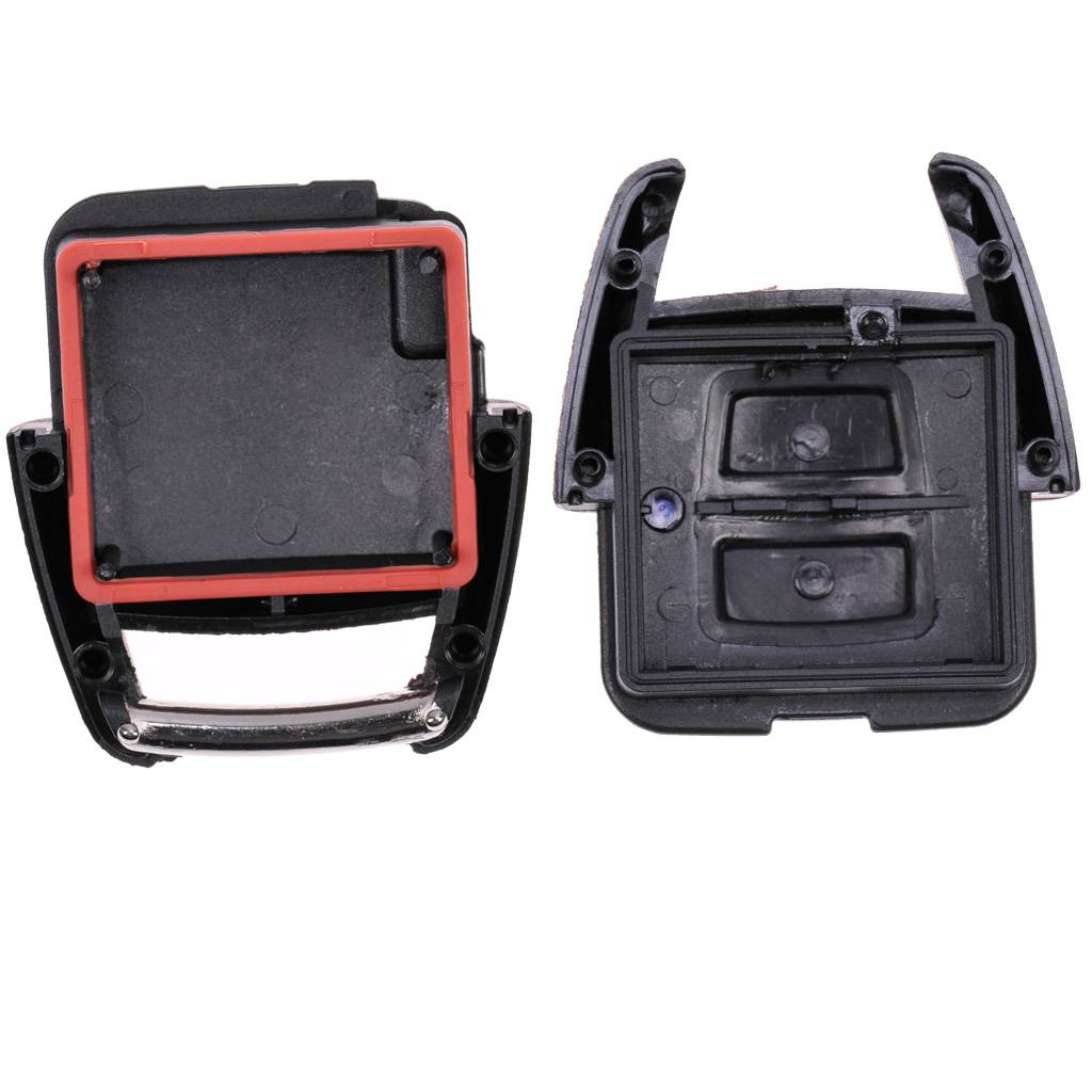 Repair Reparatur Satz Auto Schlüssel Austausch Gehäuse mit 2 Tasten + Drucktaster + Batterie kompatibel mit Opel Astra G Zafira A Omega B Vetra B