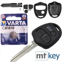 Autoschlüssel Funk Fernbedienung Austausch Gehäuse mit 3 Tasten + MIT11R Rohling + Batterie kompatibel mit Mitsubishi Lancer Grandis Pajero Sports Autoschlüssel Funk Fernbedienung Austausch Gehäuse mit 3 Tasten + MIT11R Rohling + Batterie kompatibel mit Mitsubishi Lancer Grandis Pajero Sports